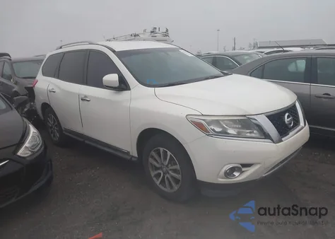 2013 Nissan Pathfinder Sl из США, поврежденный, VIN 5N1AR2MN9DC637061